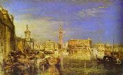 Bridge of Signs, Ducal Palace and Custom- House, Venice Canaletti Painting